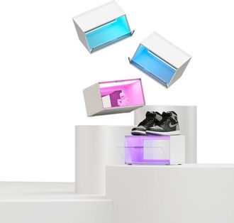 Nanoleaf EXPO Smart LED Display Case Smarter Kit in Multicolor at Nordstrom