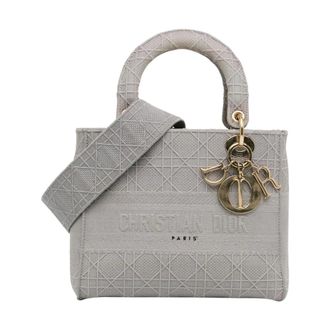 Dior Pre-owned Lady My ABC Mini Bag - Dames - Pre-owned - Grijs - Maat: ONE Size