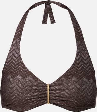 Melissa Odabash Provence halterneck bikini top