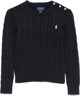 Ralph Lauren Dames, Truien, Blauw, Maat: S Katoen