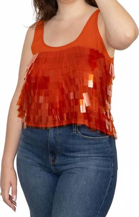Tela Arika Top In Orange