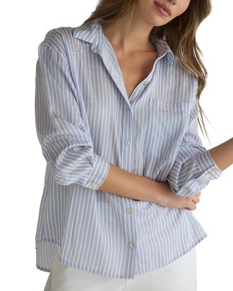 Bella Dahl Oversized Split Back Button Down