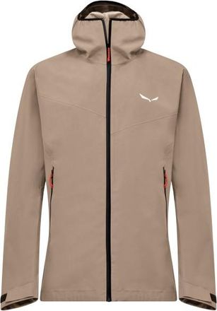 Salewa Puez GTX 3L Epe Jacket Regenjacke für Herren | beige/braun