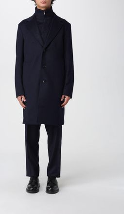 HUGO BOSS Cappotto a monopetto Boss in lana e cashmere