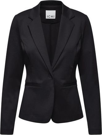Ichi Ichi - Blazers - Dames - Jassen - Zwart - Maat: 3XL