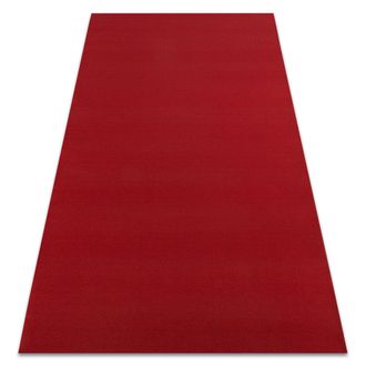 RugsX RugsX Anti-Slip Rumba Rug in Red | Size: 200 cm x 500 cm