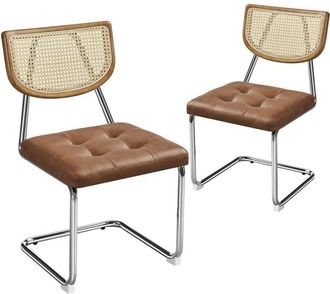 Yaheetech Conjunto De 4 Sillas Plegables 67 X 57,5 X 94cm Sillas Para Exteriores Con Estructura De Metal Resistente Para Exterior Terraza Jard&iacute;n Balc&oacute;n O Patio 