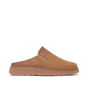 FitFlop Fitflop Womens Gen-FF Suede Mules in Desert Tan