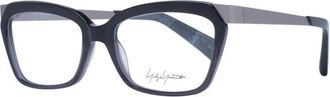 Yohji Yamamoto Zwarte Vrouwen Optische Frames - Dames - Brillen - Zwart - ONE Size - Accessoires