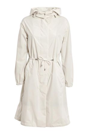 Moorer Aitanastp Long Stand Collar Coat Avorio