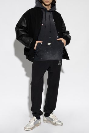 Gallery Dept. Sweatshirt With Logo, Mens, Grey