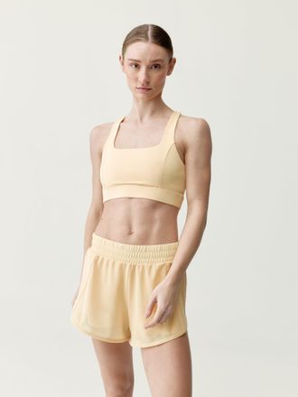 Born Living Yoga Top Padma 2.0 Yellow Sorbet