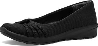 Life Stride Gaines Loafer/Moc Shoes Womens Dress Flat Shoes Black : 7.5 M (B), Synthetic