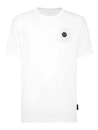 Philipp Plein Strass T-shirt - White