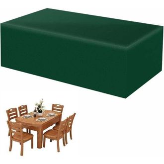 OEM Funda Para Muebles De Jard&iacute;n, Tejido Oxford 210d, Protecci&oacute;n Uv, Funda Para Mesa De Jard&iacute;n, Impermeable, Resistente Al Viento Y A La Lluvia, Funda Rec