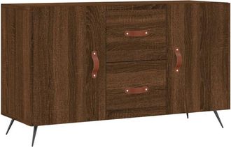 vidaXL Sideboard Brown Oak 100x36x60 cm Engineered Wood Vidaxl