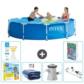 Intex Piscina Con Estructura Redonda - 305x76 Cm - 7-piezas S39