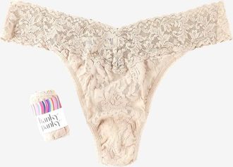 Hanky Panky Hochwertiger Spitzen-Stringtanga mit hohem Bund