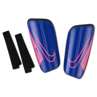Nike Mercurial Hardshell Soccer Shin Guards in Blue | DN3614-458