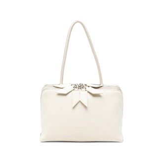 The Attico LAltra Di Milano Leather Tote Bag