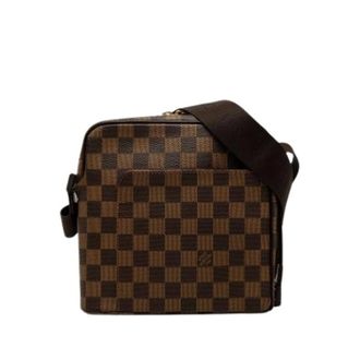 Louis Vuitton Pre-owned Olav PM - Dames - Pre-owned - Bruin - Maat: ONE Size Leer