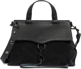 Rebecca Minkoff Keith Small Satchel Bag in Black at Nordstrom Rack