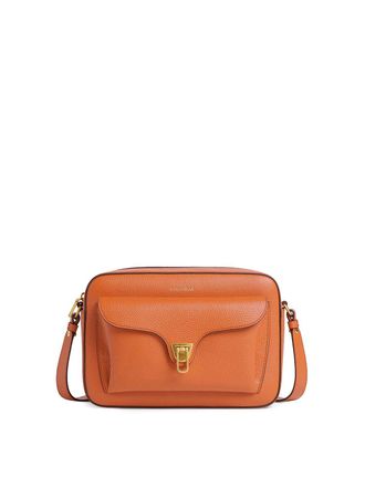 Coccinelle Beat Leather Camera Bag