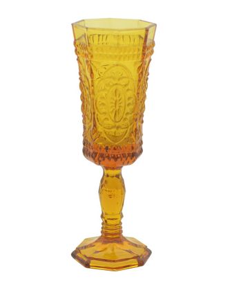 10 Strawberry Street Vatican Set Of Six 4Oz Flute Glasses