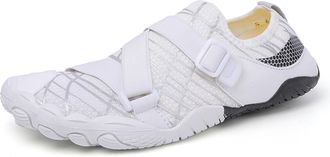 Generic Women Anti-Slip Hiking Gym Sneakers - Lightweight Casual Cycling Shoes - Multifunctional Outdoor Running Shoes (White,10.5)