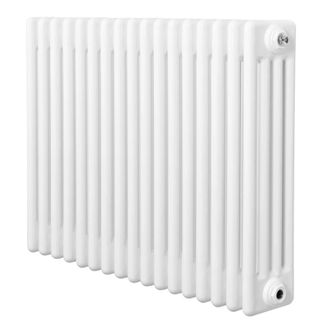MonsterShop Traditional 4 Column Radiator - 600 x 785mm - White