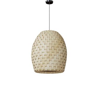 Rendez-Vous D&eacute;co Pantalla de suspensi&oacute;n de hoja de bananero D40 cm