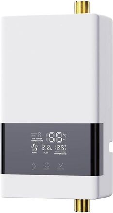 OEM Calentador De Agua Instant&aacute;neo, Modelo El&eacute;ctrico De Montaje En Varilla Para Keuken Y Badkamer, Lcd Temperatuurweergave Met Afstandsbediening (220v 600