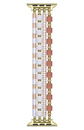 Posh Tech Emily Apple Watch Bracelet Watchband in Neutral at Nordstrom