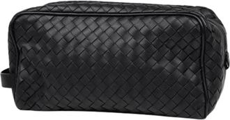 Bottega Veneta Pre-owned Cuoio clutches - - Pre-owned - Uomo - Nero - ONE SIZE
