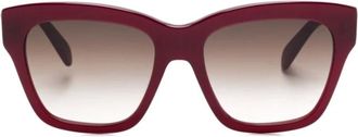 Celine Sunglasses, female, Red, Size: 55 MM Sunglasses