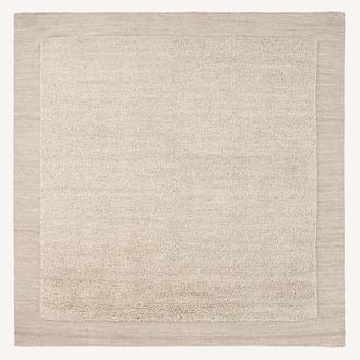 AM.PM Vierkant wollen tapijt, handgeknoopt, EDGI