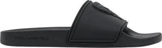 Karl Lagerfeld Schoenen, Heren, Zwart, 41 EU, Kondo II Slide