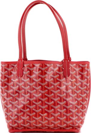Goyard Anjou Reversible Tote Coated Canvas Mini