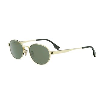 Fendi Sunglasses, unisex, Yellow, Size: 55 MM Sky Sunglasses