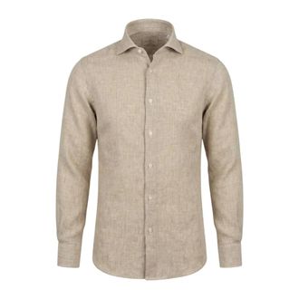 PORTOFIORI Heren, Overhemden, Beige, Maat: 5XL