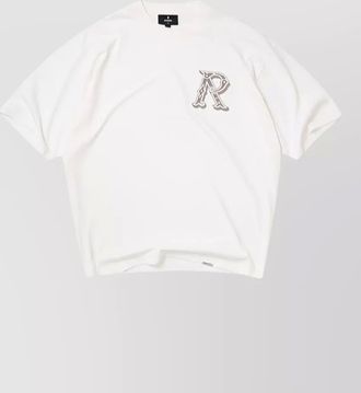 Represent relaxed fit crew neck short sleeve t-shirt
