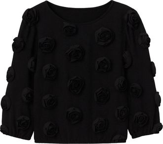 2-Biz Mujer, Blusas y Camisas, Negro, Talla: M