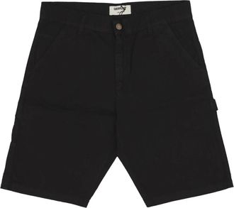 CAT Ripstop Carpenter Shorts Zwart - Heren - Korte Broeken - Zwart - W32 - Korte Broeken