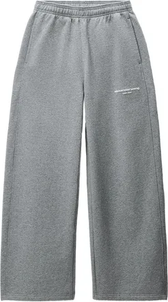 Alexander Wang Mid-rise Relaxed Sweatpant W/ Logo Print