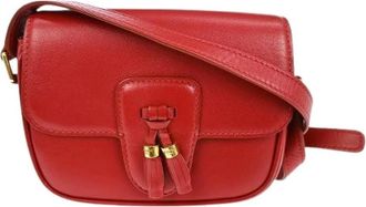 Celine Pre-owned Cross Body Bags, female, Red, Size: ONE SIZE Pre-owned Vintage Cross Body Bag