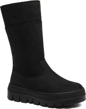 Olang leather platform boots - unisex - Plastic/Rubber/Plastic - 36 - Black