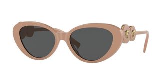 Versace VE4433U 538387 Womens Sunglasses Brown Size 54