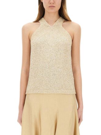 Fabiana Filippi Cotton Knit Tank Top