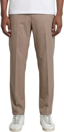 Pantaloni Torino Light Brown Flat Front Pants