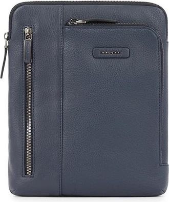 Piquadro Mens crossbody bag for i Pad - Heren - Schoudertassen - Blauw - ONE Size - Tassen